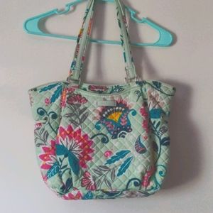 Vera Bradley purse and matching wristlet wallet